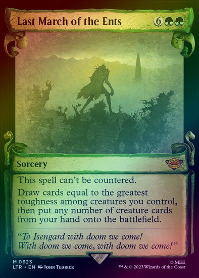 401 Games Canada - Last March of the Ents - Scroll Showcase (Foil) (LTR) 401 Games Canada - Last March of the Ents - Scroll Showcase (Foil) (LTR)