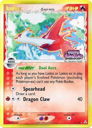 Latias - 11/110 - Holo Rare - Reverse Holo available at 401 Games Canada