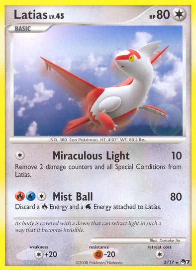 Latias - 3/17 - Rare available at 401 Games Canada