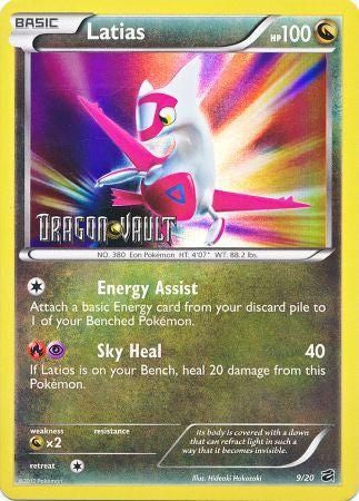 Latias - 9/20 - Holo Promo - Dragon Vault Stamp available at 401 Games Canada