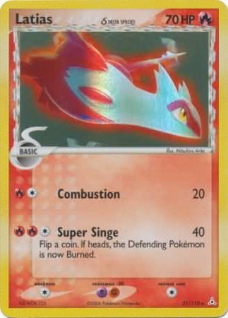 Latias (Delta Species) - 21/110 - Holo Rare - Theme Deck Exclusive available at 401 Games Canada
