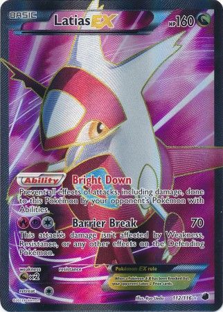 Latias EX - 112/116 - Full Art Ultra Rare available at 401 Games Canada