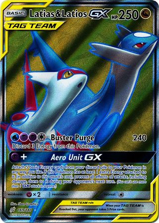 Latias & Latios GX - 169/181 - Full Art Ultra Rare available at 401 Games Canada