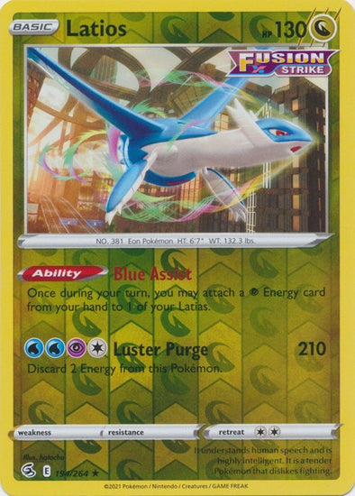 Latios - 194/264 - Rare - Reverse Holo available at 401 Games Canada