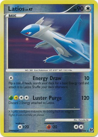 Latios - 23/106 - Rare - Reverse Holo available at 401 Games Canada