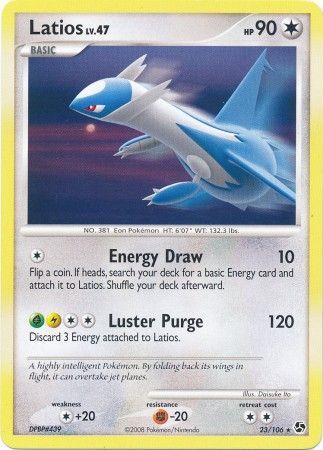 Latios - 23/106 - Rare available at 401 Games Canada