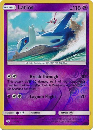 Latios - 41/73 - Holo Rare - Reverse Holo available at 401 Games Canada