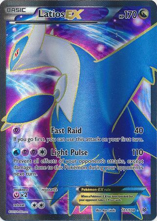 Latios EX - 101/108 - Full Art Ultra Rare available at 401 Games Canada