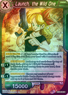 Launch, the Wild One - EB1-25 - Uncommon (FOIL) available at 401 Games Canada