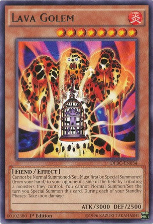 Lava Golem - DPBC-EN034 - Rare - 1st Edition available at 401 Games Canada