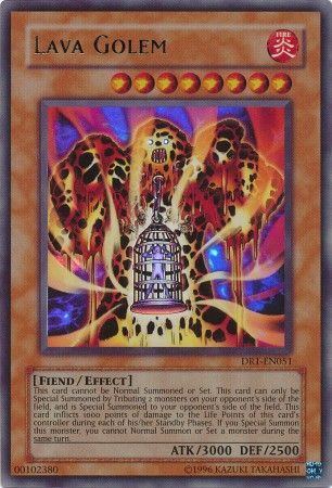 Lava Golem - DR1-EN051 - Ultra Rare available at 401 Games Canada