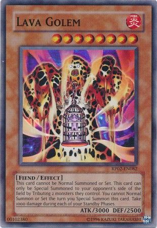 Lava Golem - RP02-EN082 - Super Rare available at 401 Games Canada