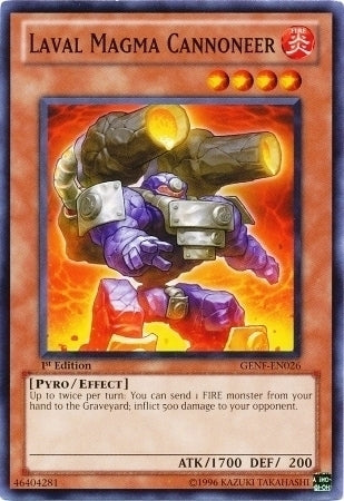 Laval Magma Cannoneer - GENF-EN026 - Common - 1st Edition available at 401 Games Canada