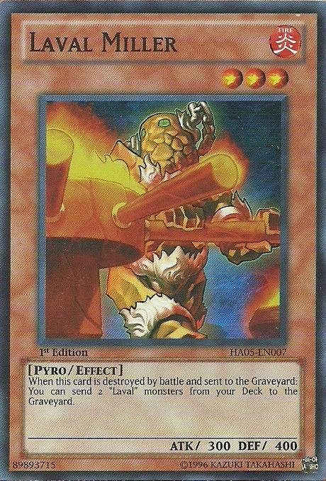 Laval Miller - HA05-EN007 - Super Rare - 1st Edition available at 401 Games Canada