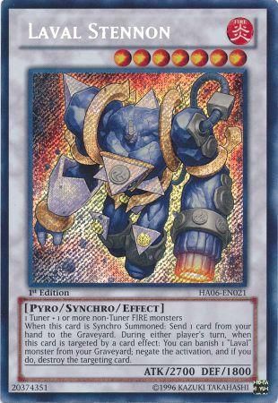 Laval Stennon - HA06-EN021 - Secret Rare - 1st Edition available at 401 Games Canada