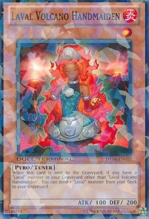 Laval Volcano Handmaiden - DT06-EN017 - Normal Parallel Rare available at 401 Games Canada