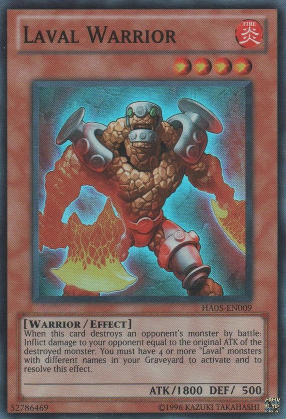 Laval Warrior - HA05-EN009 - Super Rare - Unlimited available at 401 Games Canada