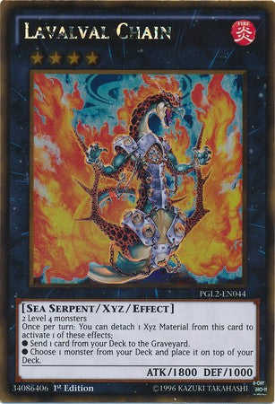 Lavalval Chain - PGL2-EN044 - Gold Rare - 1st Edition available at 401 Games Canada