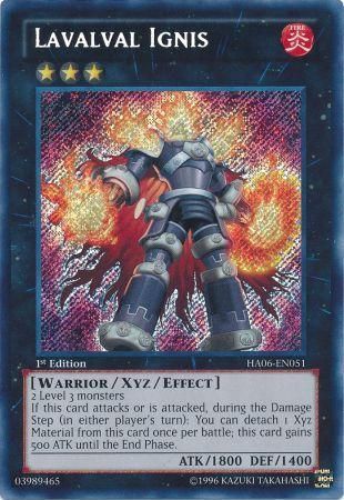 Lavalval Ignis - HA06-EN051 - Secret Rare - 1st Edition available at 401 Games Canada