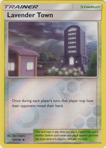 Lavender Town - 147/181 - Reverse Foil available at 401 Games Canada
