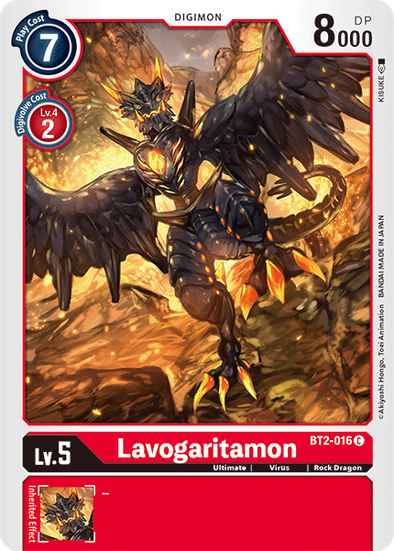 Lavogaritamon - BT2-016 - Common available at 401 Games Canada