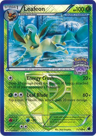 Leafeon - 11/116 - Promo (State, Province, Territory Championships) available at 401 Games Canada