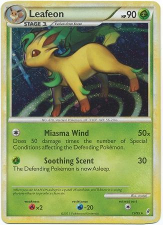 Leafeon - 13/95 - Holo Rare available at 401 Games Canada