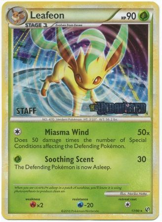 Leafeon - 17/90 - (Staff) Pre-Release Promo