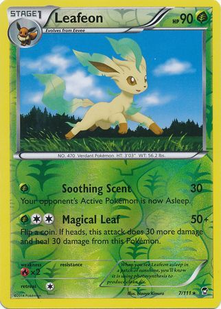 401 Games Canada - Leafeon - 7/111 - Rare - Reverse Holo 401 Games Canada - Leafeon - 7/111 - Rare - Reverse Holo