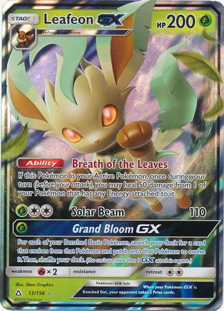 Leafeon GX - 13/156 - Ultra Rare available at 401 Games Canada