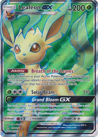 Leafeon GX - 139/156 - Full Art Ultra Rare available at 401 Games Canada