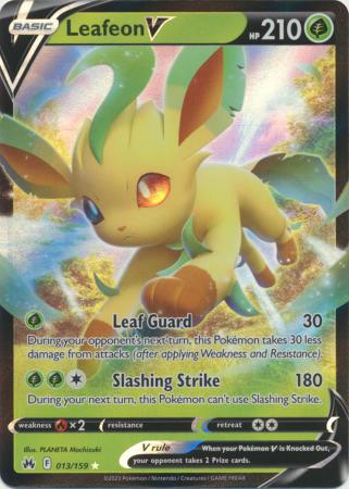 Leafeon V - 013/159 - Ultra Rare available at 401 Games Canada