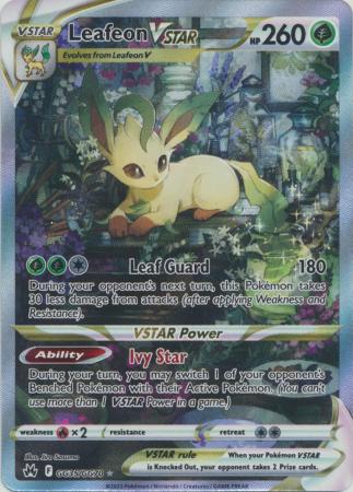 Leafeon VSTAR - GG35/GG70 - Ultra Rare available at 401 Games Canada