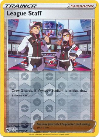 League Staff - 153/185 - Uncommon - Reverse Holo available at 401 Games Canada