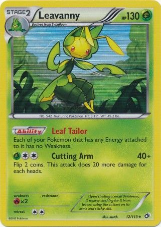 Leavanny - 12/113 - Holo Rare available at 401 Games Canada