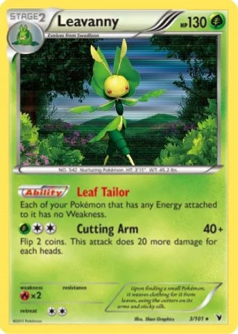 Leavanny - 3/101 - Holo Rare available at 401 Games Canada