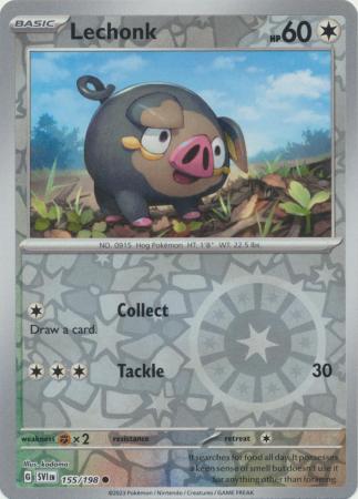 Lechonk - 155/198 - Common - Reverse Holo available at 401 Games Canada