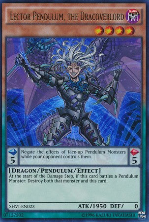 Lector Pendulum, the Dracoverlord - SHVI-EN023 - Ultra Rare - Unlimited available at 401 Games Canada