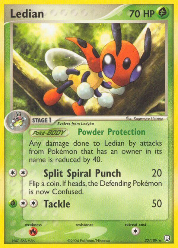 Ledian - 23/109 - Rare available at 401 Games Canada