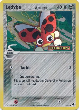 Ledyba - 53/101 - Common - Reverse Holo available at 401 Games Canada