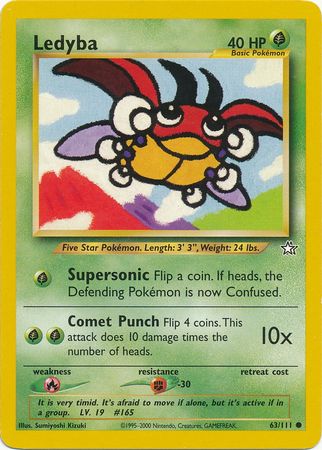 Ledyba - 63/111 - Common - Unlimited available at 401 Games Canada