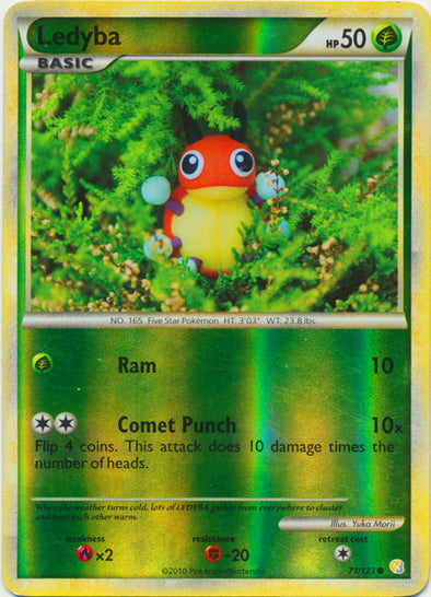 Ledyba - 71/123 - Common - Reverse Holo available at 401 Games Canada