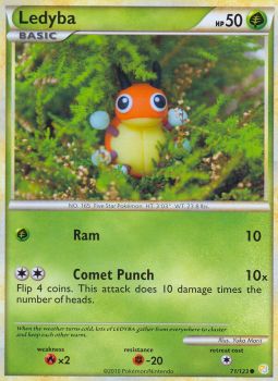 Ledyba - 71/123 - Common available at 401 Games Canada