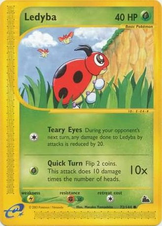 Ledyba - 72/144 - Common available at 401 Games Canada