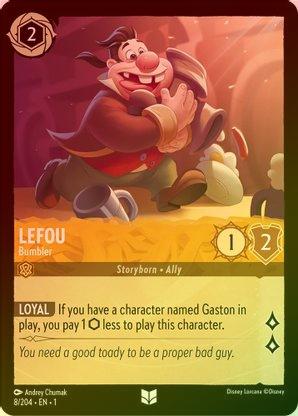 Lefou (Bumbler) - 8/204 - Uncommon (Foil) available at 401 Games Canada