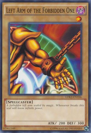 Left Arm of the Forbidden One - LDK2-ENY06 - Common - Unlimited available at 401 Games Canada