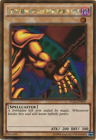 Left Arm of the Forbidden One - PGL2-EN025 - Gold Rare - Unlimited available at 401 Games Canada