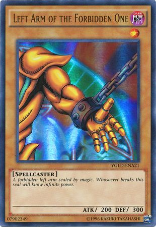 Left Arm of the Forbidden One - YGLD-ENA21 - Ultra Rare - Unlimited available at 401 Games Canada