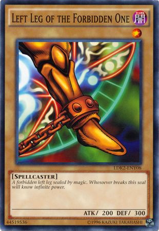 Left Leg of the Forbidden One - LDK2-ENY08 - Common - Unlimited available at 401 Games Canada