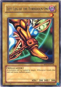 Left Leg of the Forbidden One - RP01-EN018 - Rare available at 401 Games Canada